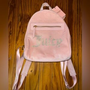 Juicy Couture Pink Bling Backpack NWT